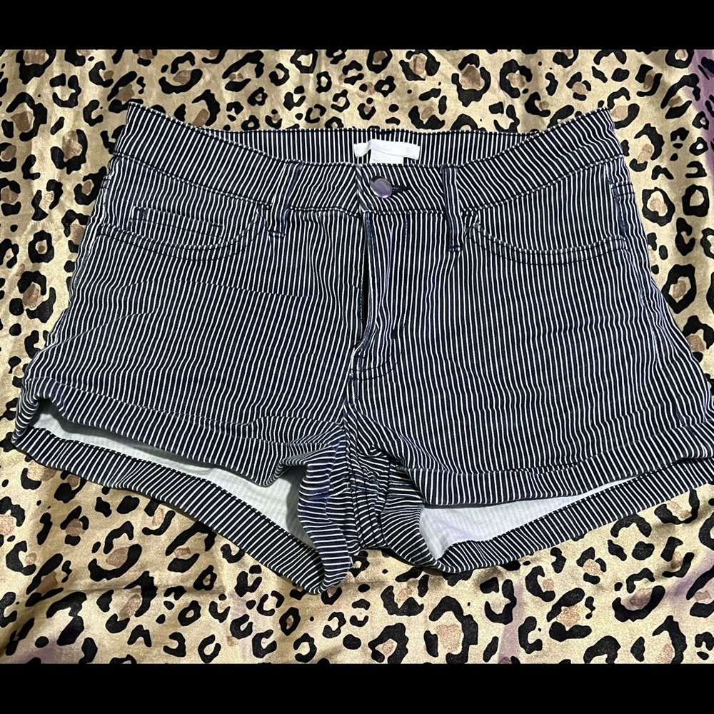 H&M Pinstripe shorts